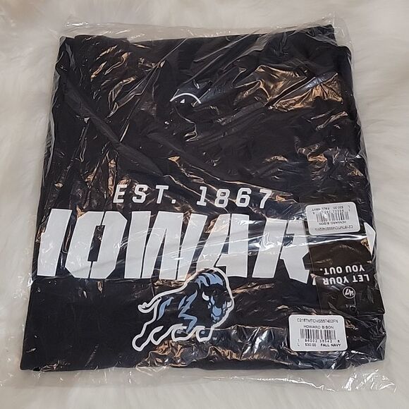 NWT 47 Howard Bison SS Fall Navy Tee Small & Large - Picture 3 of 5